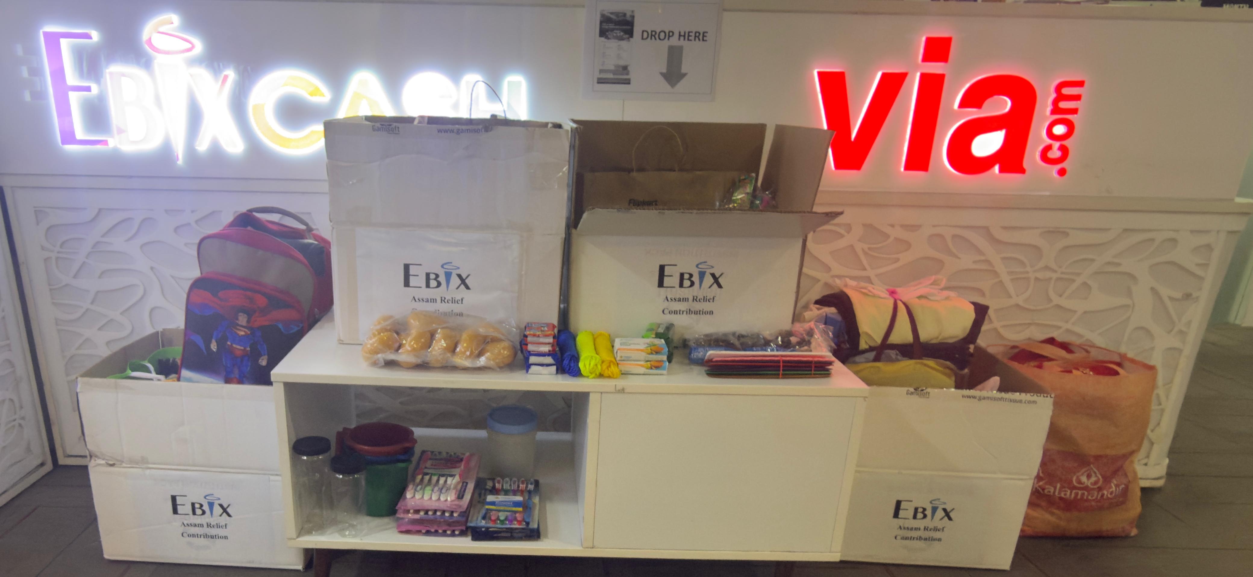 Ebix Limited Employees Come Together with Saahas NGO to Support Flood-Affected Communities in Assam